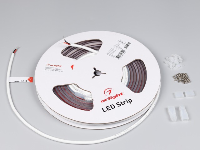 Лента герметичная CSP-PFS-X480-10mm 24V Warm3000 (14.4 W/m, IP68, TWP100, 5m) (Arlight, -) фото:3