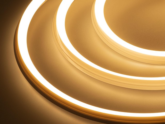 Лента герметичная MOONLIGHT-3D-A168-15x15mm 24V Warm3000 (7.2 W/m, IP67, 2835, 5m, Wire x1) (Arlight, Силикон) фото:8