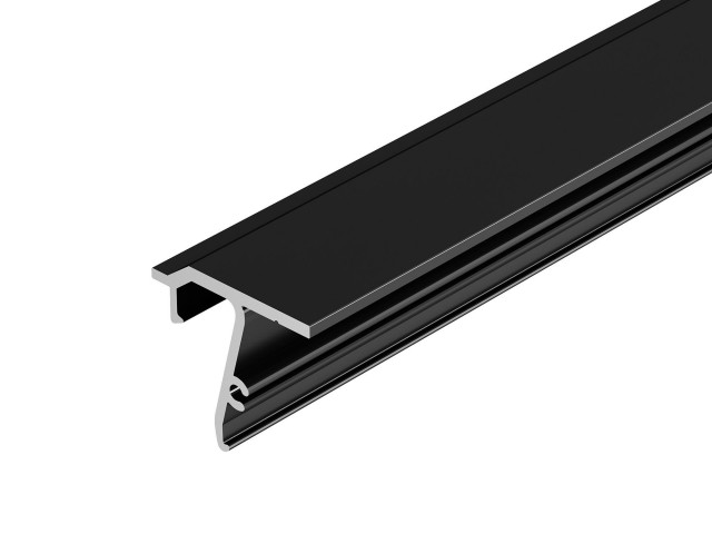 Профиль STRETCH-SHADOW-TECH-CEIL-2000 BLACK (A2-DELTA) (Arlight, Алюминий) фото:2