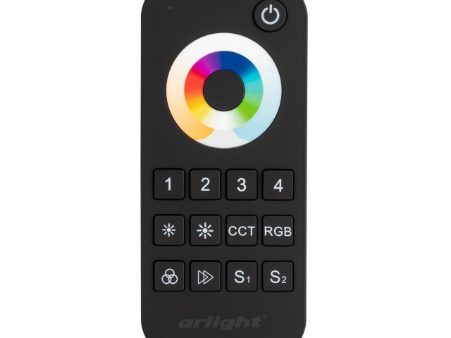 Пульт SMART-R22-MULTI Black (4 зоны, 2.4G) (Arlight, IP20 Пластик, 5 лет) фото:2