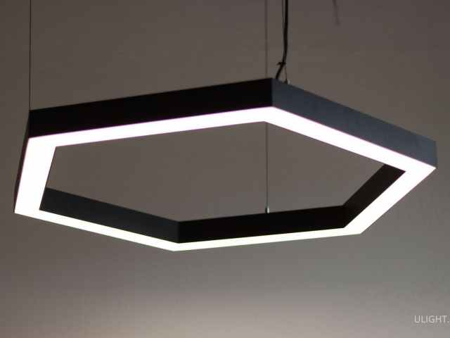 Светильник HOKASU Hexagon 35/40 (RAL9003/404*6mm/LT70 — 3K/52W) фото:32