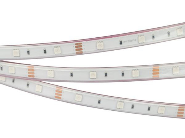 Лента герметичная RTW-PS-B30-13mm 12V RGB (7.2 W/m, IP67, 5060, 5m) (Arlight, -) фото:5