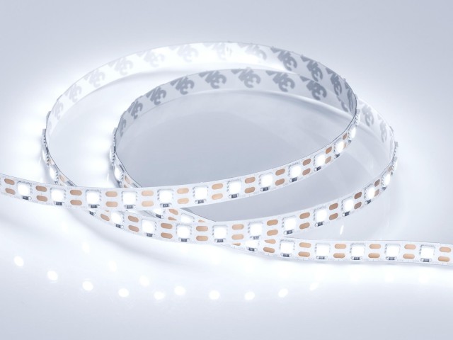 Лента RT 2-5000 12V Cx1 Cool 8K 2x (5060, 360 LED, LUX) (Arlight, 15.6 Вт/м, IP20) фото:10