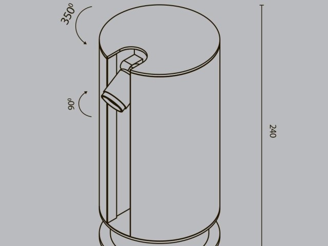 Ландшафтный светильник Outdoor O468FL-L3B3K фото:4