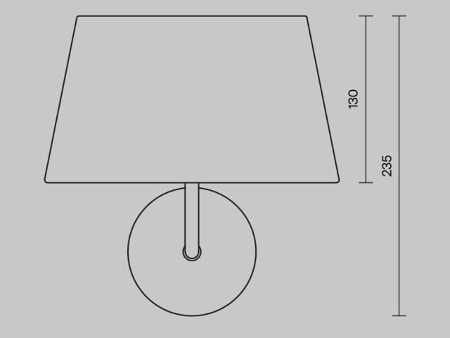 Настенный светильник (бра) Maytoni MOD360WL-01BS фото:8