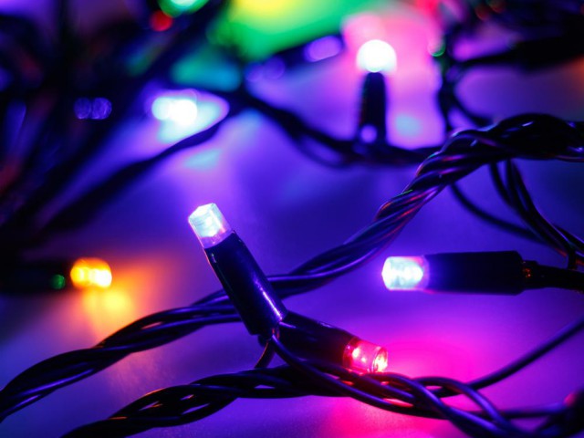 Светодиодная гирлянда ARD-STRING-CLASSIC-10000-BLACK-100LED-LIVE RGB (230V, 7W) (Ardecoled, IP65) фото:3
