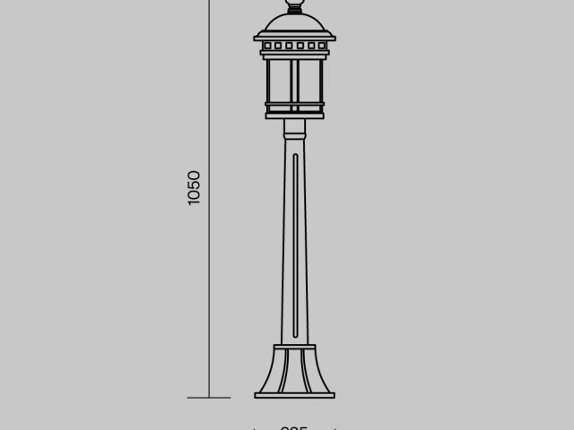 Ландшафтный светильник Outdoor O031FL-01BR фото:7