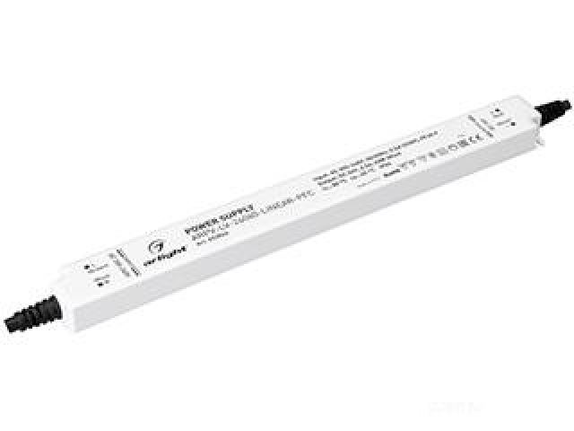 Блок питания ARPV-LV-24060-LINEAR-PFC (24V, 2.5A, 60W) (Arlight, IP66 Пластик, 3 года) фото:1