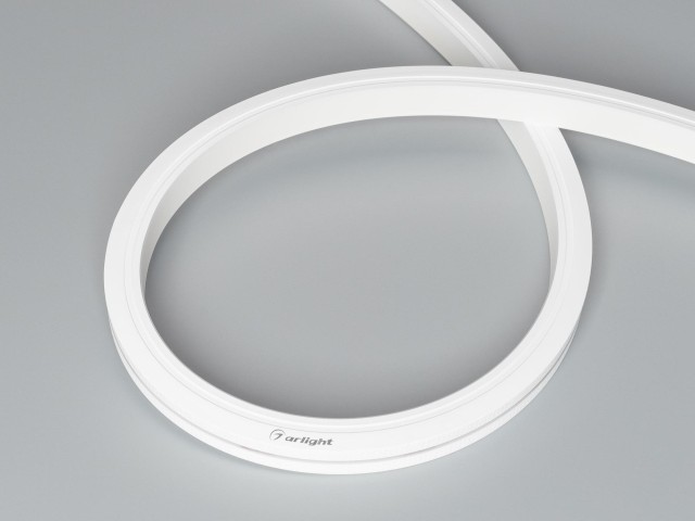 Лента герметичная MOONLIGHT-TOP-A140-13x12mm 24V Day4000 (9.6 W/m, IP67, 5m, wire x2) (Arlight, Вывод боковой, 3 года) фото:2