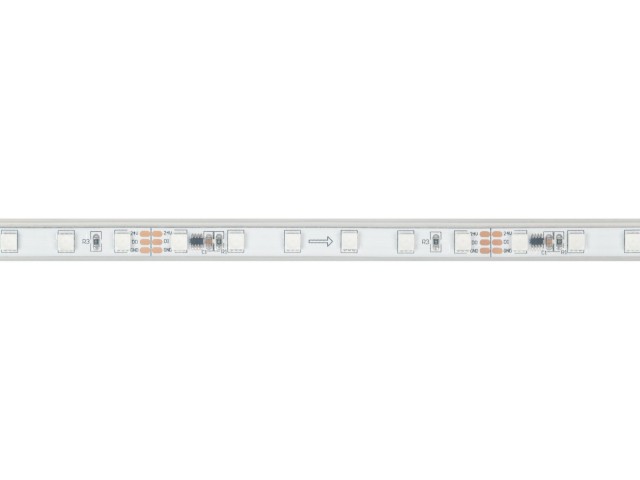 Лента герметичная SPI-P-F72-11mm 24V RGB-PX6 (14.4 W/m, IP66, 3535, 5m) (Arlight, бегущий огонь) фото:5