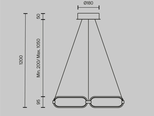 Подвесной светильник Maytoni MOD017PL-L50N фото:7