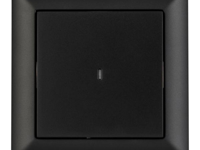 Панель Knob SR-KN0120-IN Graphite (KNX, DIM) (Arlight, IP20 Пластик, 2 года) фото:1