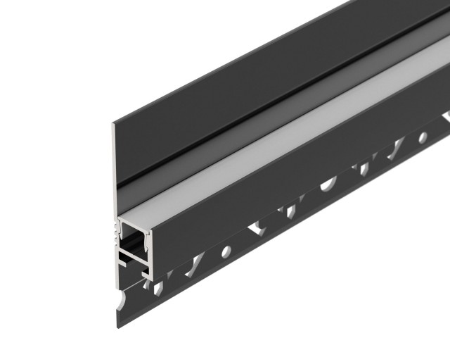 Профиль ARH-PLINTUS-FANTOM-2000 BLACK (Arlight, Алюминий) фото:4