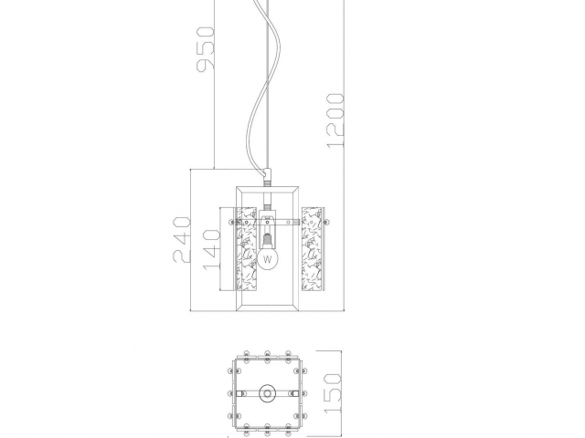 Подвесной светильник Freya FR5166PL-01BS фото:3