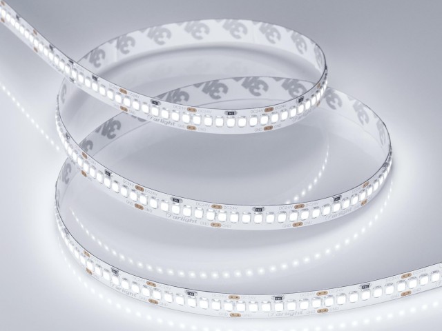 Лента RT 2-5000 24V White5500 10mm (2835, 252 LED/m, LUX) (Arlight, 10 Вт/м, IP20) фото:8