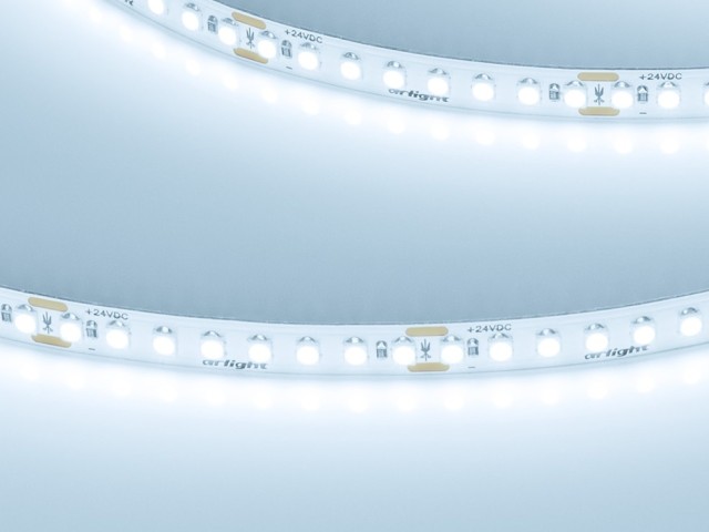 Лента UL-A176-8mm 24V Cool 8K (15 W/m, IP20, 5m) (Arlight, 7 лет) фото:2