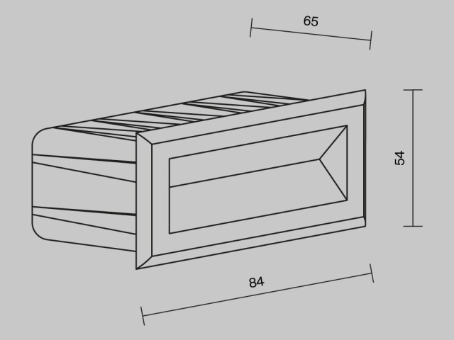 Подсветка для лестниц Outdoor O045SL-L3B3K фото:11