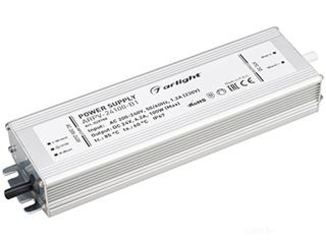 Блок питания ARPV-24100-B1 (24V, 4,2A, 100W) (Arlight, IP67 Металл, 3 года) фото:5