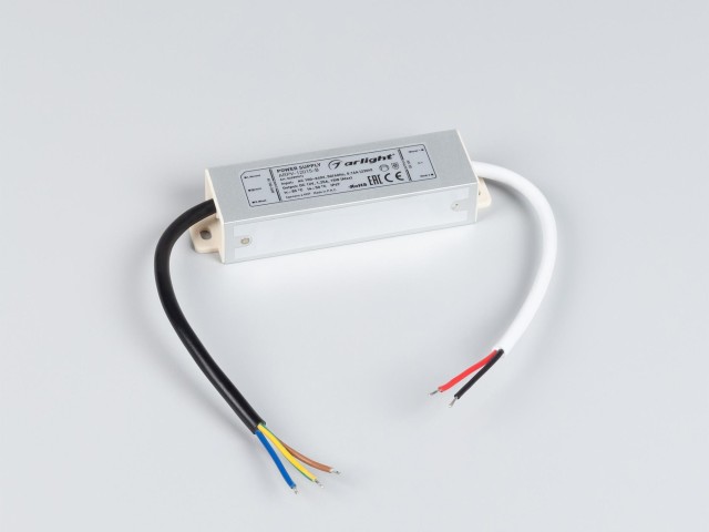 Блок питания ARPV-12015-B (12V, 1.3A, 15W) (Arlight, IP67 Металл, 3 года) фото:3