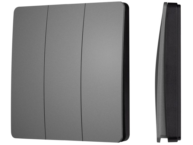 INTELLIGENT ARLIGHT Кнопочная панель KINETIC-801-22-3G-WP-SUF Grey (No battery, IP67, 433Mhz) (IARL, IP67 Пластик, 3 года) фото:2