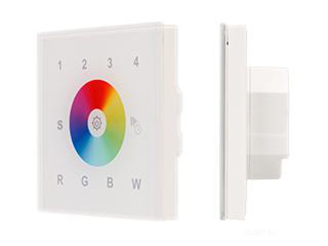 Панель Sens SR-2820AC-RF-IN White (220V,RGBW,4зоны (Arlight, IP20 Пластик, 3 года) фото:7