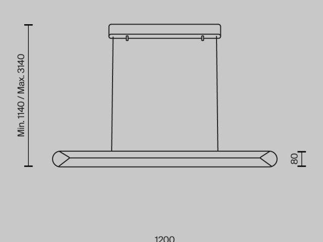 Подвесной светильник Maytoni MOD276PL-L40B3K фото:6