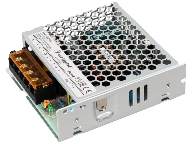 Блок питания ARS-75-24-FA (24V, 3.2A, 77W) (Arlight, IP20 Сетка, 3 года) фото:4