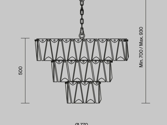 Подвесной светильник Maytoni MOD043PL-18CH фото:2