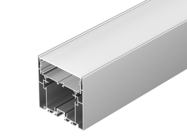 Профиль с экраном S2-LINE-7977-2500 ANOD+OPAL (Arlight, Алюминий) фото:11