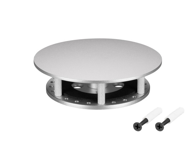 Крепление MOONLIGHT-BASE-ROUND-D25-S Silver (Arlight, Металл) фото:2