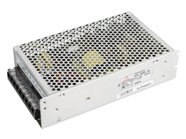 Блок питания HTS-250M-48 (48V, 5.2A, 250W) (Arlight, IP20 Сетка, 3 года) фото:4