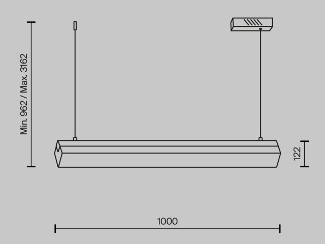 Подвесной светильник Maytoni MOD250PL-L36BS3K фото:4