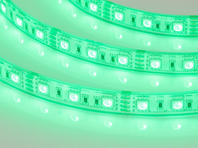 Лента герметичная RTW-PU-B60-12.5mm 12V RGB (14.4 W/m, IP68, 5060, 5m) (Arlight, -) фото:20