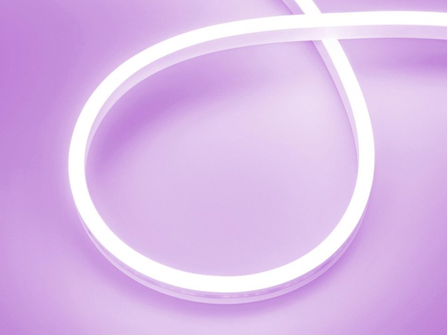 Лента герметичная AURORA-PS-A120-12x6mm 24V Purple (10 W/m, IP65, 2835, 5m) (Arlight, Силикон) фото:5