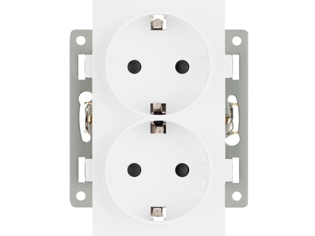 Механизм электрической розетки SCT-MEUD-PL-WH (250V, 16A) (Arlight, -) фото:3
