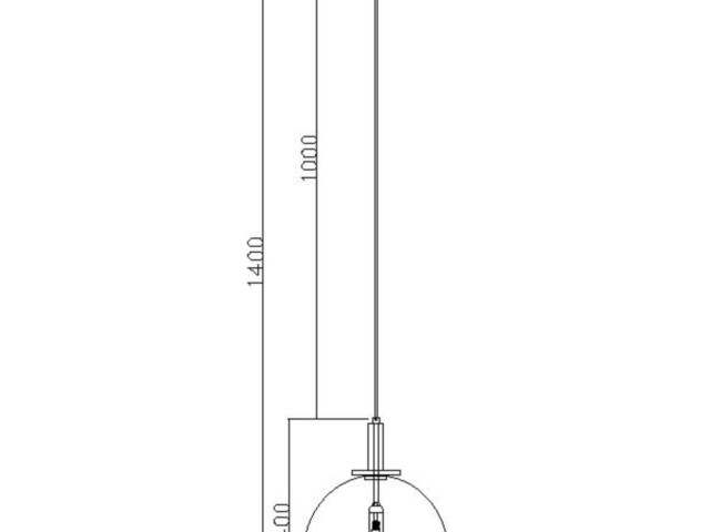 Подвесной светильник Freya FR4007PL-01BT фото:1