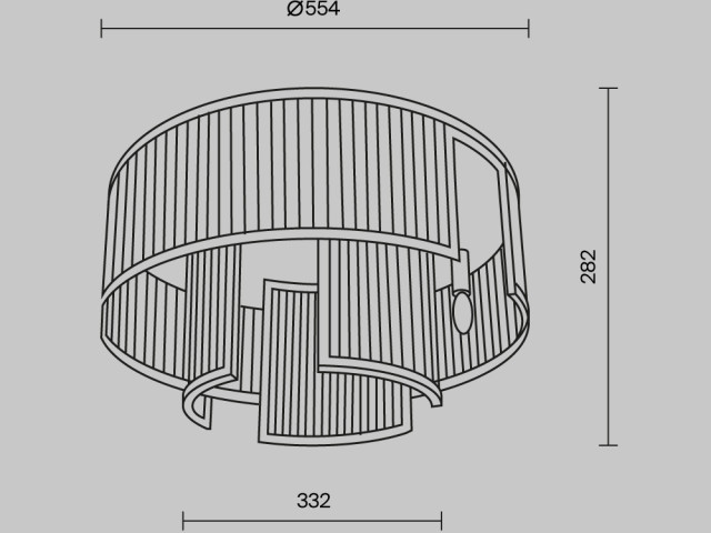 Потолочный светильник Maytoni MOD174CL-06G фото:6