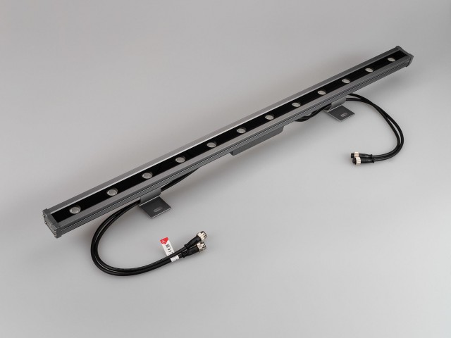 Светодиодный прожектор AR-LINE-1000L-48W-24V RGB-Warm3000 (Grey, 15x45 deg, DMX512) (Arlight, Закрытый) фото:20