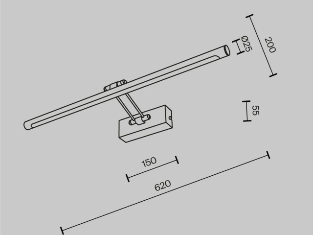 Подсветка Maytoni MIR267WL-L14CH3K фото:4