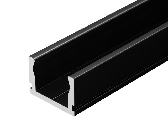 Профиль PIK-1007-2000 ANOD BLACK (Arlight, Алюминий) фото:3