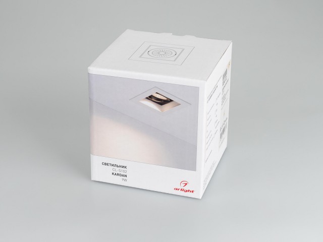 Светильник CL-SNODO-LUM-S102x102-9W Day4000 (WH-BK, 38 deg) (Arlight, IP20 Металл, 3 года) фото:7