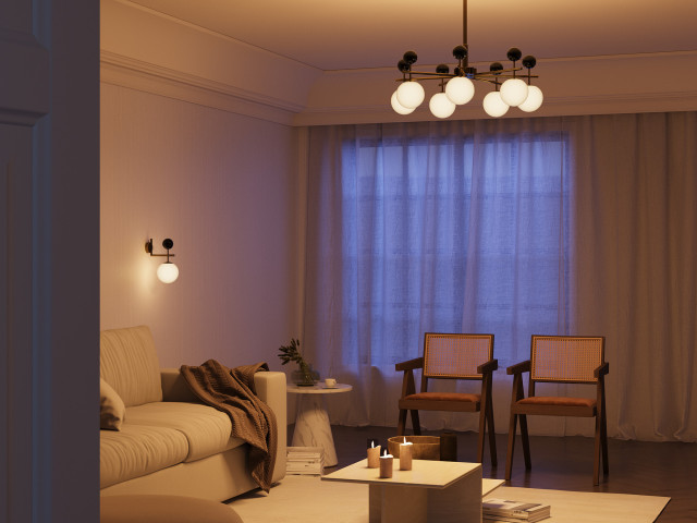 Настенный светильник (бра) Maytoni MOD436WL-01BS фото:4