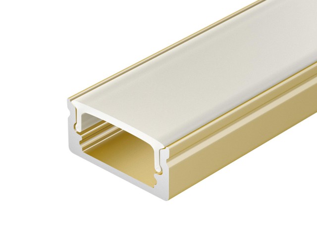 Профиль LINE-1708-2000 ANOD GOLD (Arlight, Алюминий) фото:6