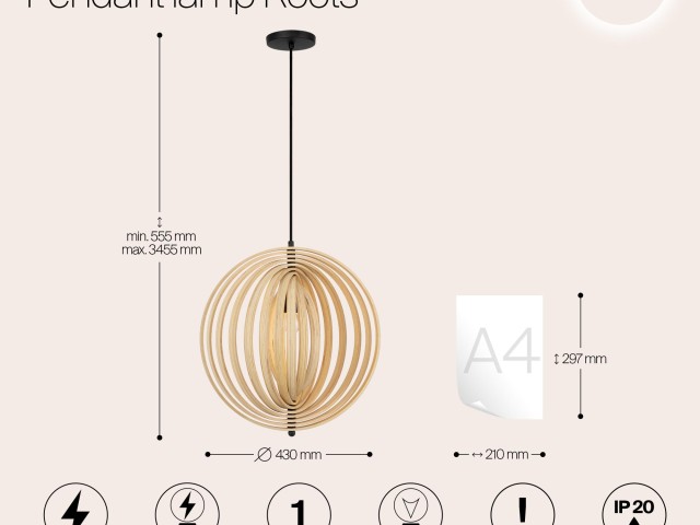 Подвесной светильник Maytoni MOD197PL-01W фото:8