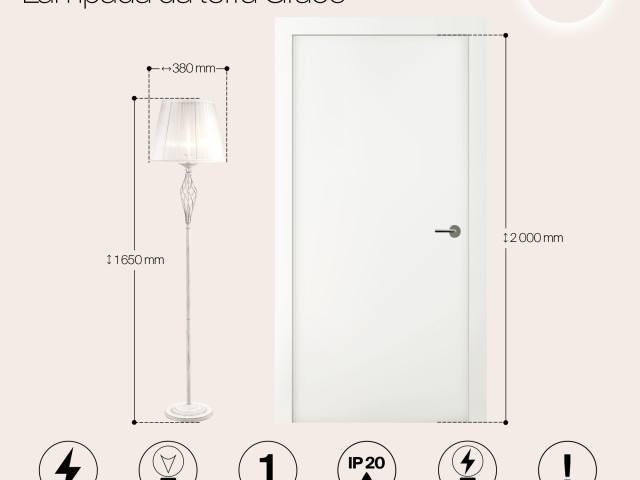 Напольный светильник (торшер) Maytoni ARM247-11-G фото:5