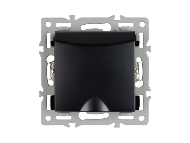 Механизм розетки влагозащищённый SCT-MCP-PL-BK (250V, 16A) (Arlight, -) фото:4