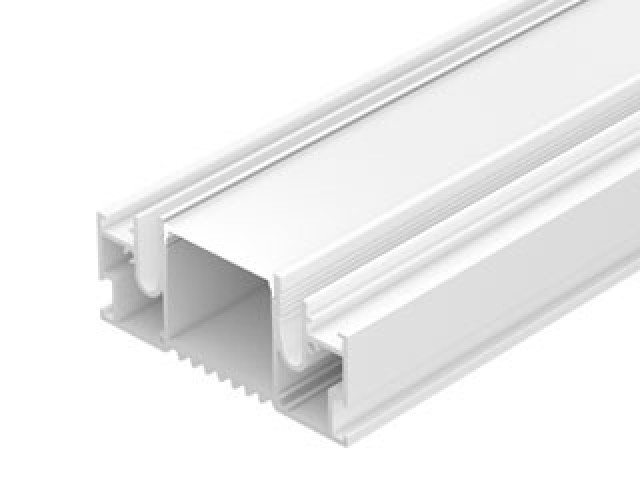 Профиль STRETCH-32-CEIL-CENTER-2000 WHITE (Arlight, Алюминий) фото:1