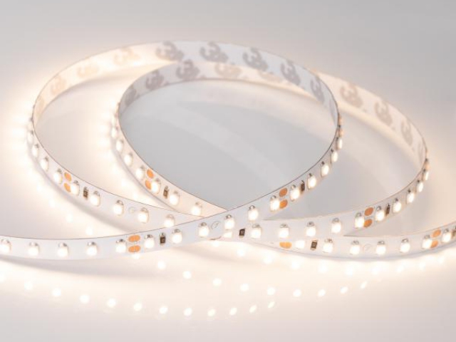 Лента RT 2-5000 24V Warm3000 2x (3528, 600 LED, LUX) (Arlight, 9.6 Вт/м, IP20) фото:7