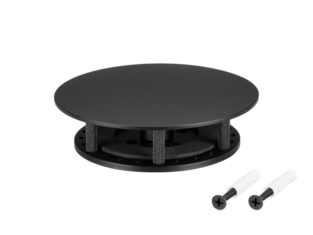 Крепление MOONLIGHT-BASE-ROUND-D25-S Black (Arlight, Металл) фото:2