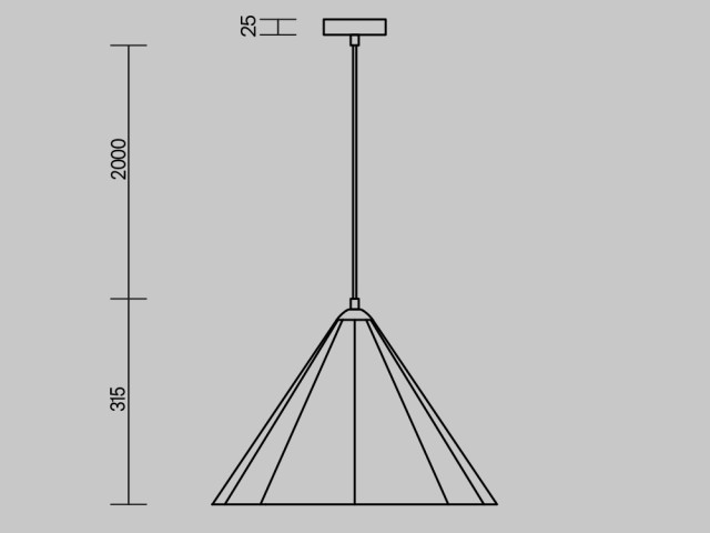 Подвесной светильник Freya FR5479PL-01GR фото:7